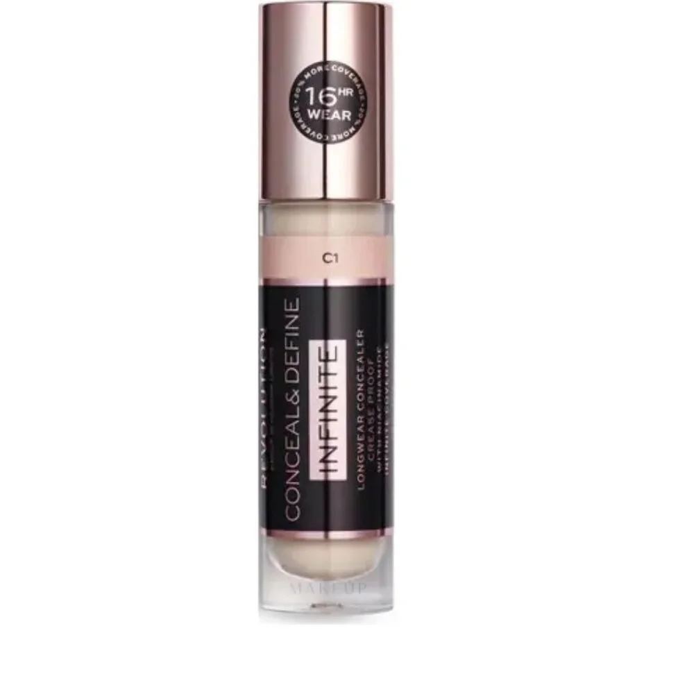 Makeup Revolution Conceal & Define XL Longwear Concealer – C1 New